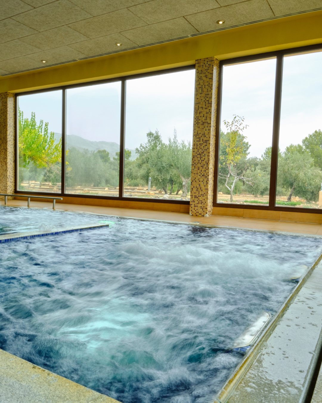 Dynamic hydro-massage pool in the SPA