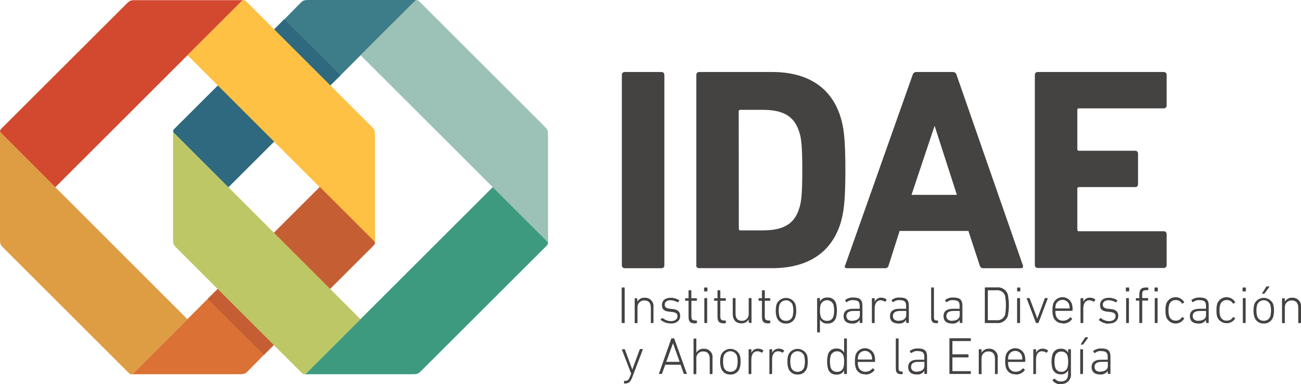 Logo IDAE - Instituto para la Diversificación y Ahorro de la Energía